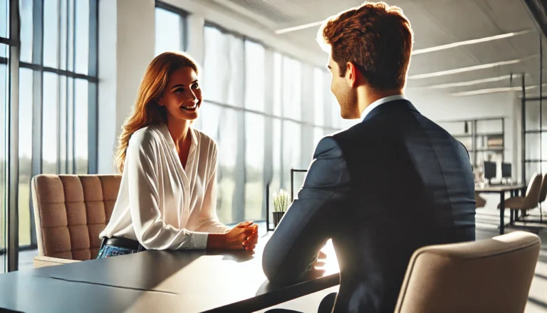 Un conseiller pro discute avec une cliente